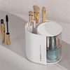 Queen-b Puff Makeup Brush Storage Case Tabletop Powder Puff Cosmetics