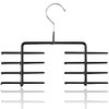 MAWA 1 Piece Tie Holder with Non-Slip Coating, Space Saving