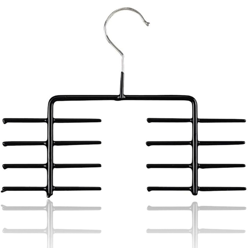 MAWA 1 Piece Tie Holder with Non-Slip Coating, Space Saving