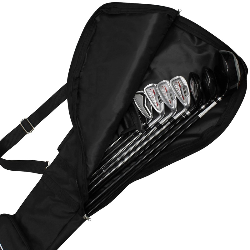 Portable Sunday Pencil Bag, Foldable Golf Club Carry Bag, Waterproof