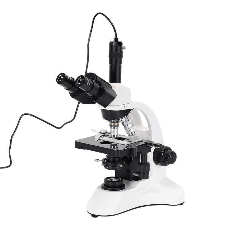 Type-C USB2.0 5MP Microscope Camera Built-in 0.5X Ocular Adapter Clear