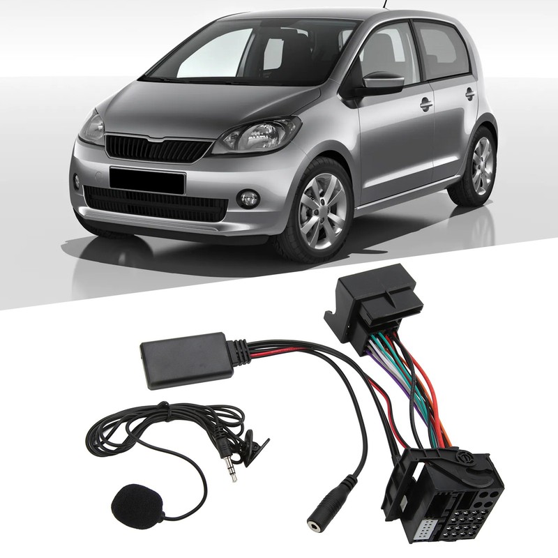 Bluetooth 5.0 AUX in Cable Car Stereo Audio Adapter Replacement
