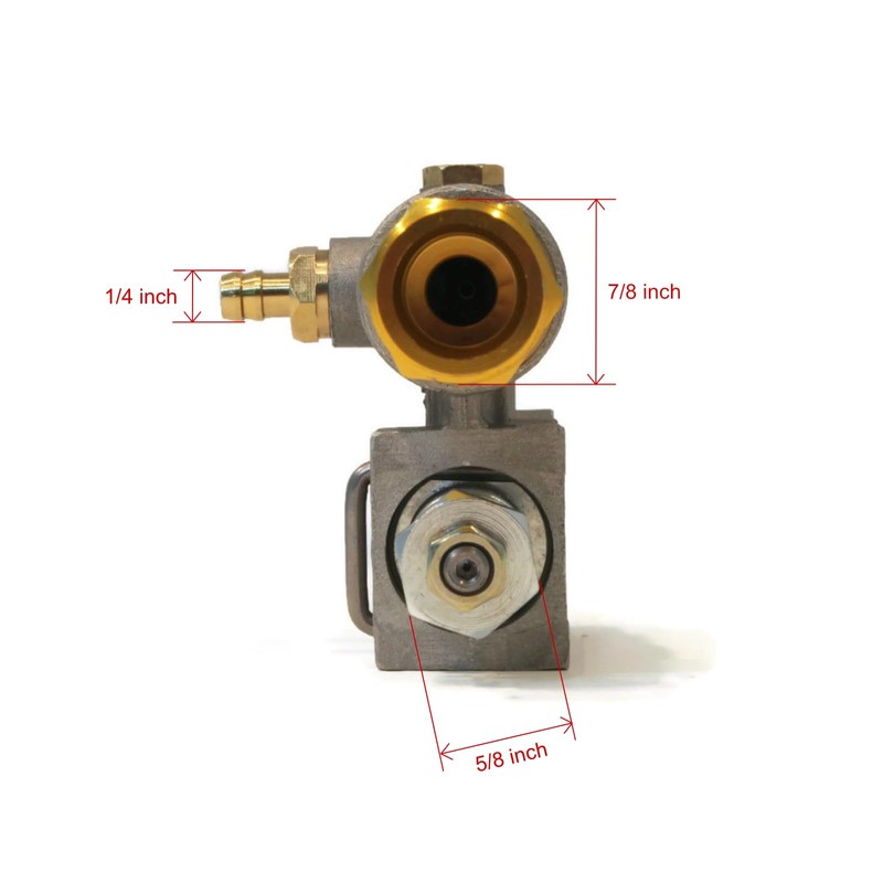 The ROP Shop Outlet Valve Kit with Tube, Unloader, &