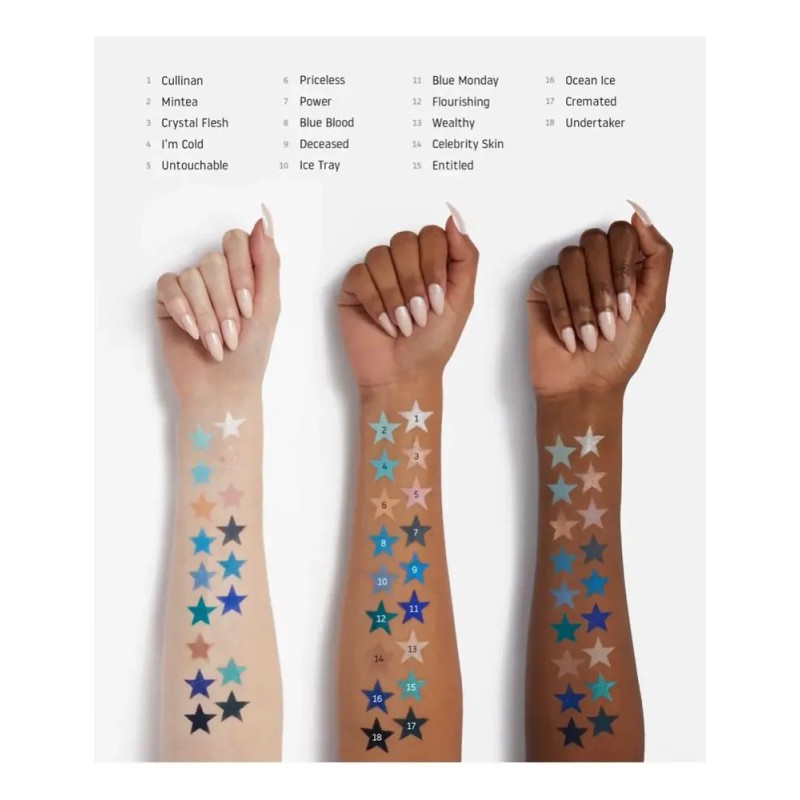 Paleta Blue Blood Jeffree Star Cosmetics