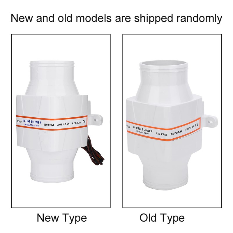 Air Blower, Inline Marine Bilge Air Blower, 3 Inch 130CFM