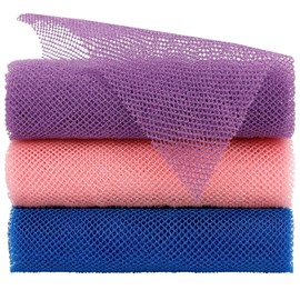 FARMOGA Red exfoliante africana Esponja de baño africana Red africana Esponja de baño de red larga Esponja de baño africana Red de lavado africana Ducha Depurador corporal Esponja de espalda Depurador de piel más suave