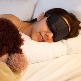 Sleep mask, deep sleep mask, eye wrap, blindfold, noise prevention earplugs, ear plugs, OPP vinyl Individually packaged earplugs 30ea