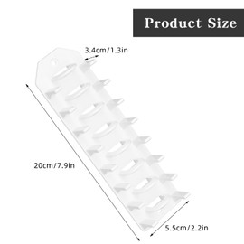 Cap Halterung Wand,Selbstklebende Huthaken,Multifunktionaler Huthalter,Baseball Cap Halter für Aufbewahrung von Hüten(Weiß)