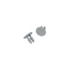 CLOSETMAID 7563800 Hang Bar Endcap (2 Pack)