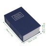 Safe Box Simulation Book Shape Decorative Storage Money Case for