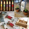 50/100/150pcs Wooden Craft Sticks Paddle Popsicle Coffee Stirrers Ice Cream