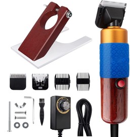 SANJIAN Carpet Trimmer with Shearing Guide, Carpet Shears Comes with 2 Blades, Low Noise Vibration Rug Trimmer, Carpet Carving Clippers for Sculpting Tufting Gun Rug, Clipping（Excluding Oil）