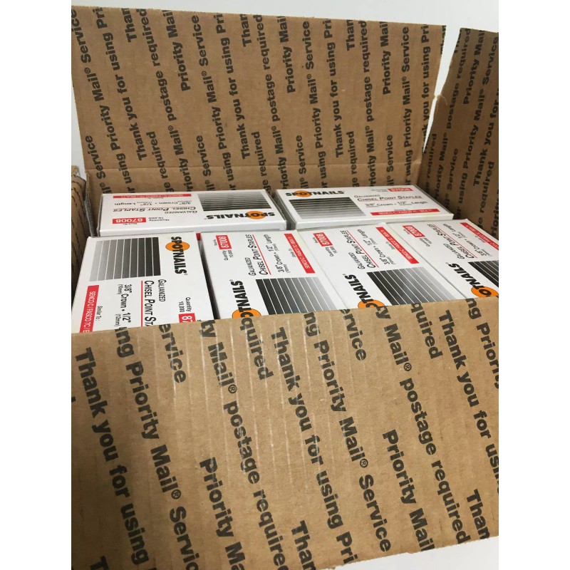Spotnails SPOTNAIL 87004 71 Upholstery staples 3/8" crown, 1/4" leg,