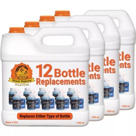 Shaver Shebang Remington PowerClean - replace 48 bottles from 4 Shaver Shebang NextGen bottles