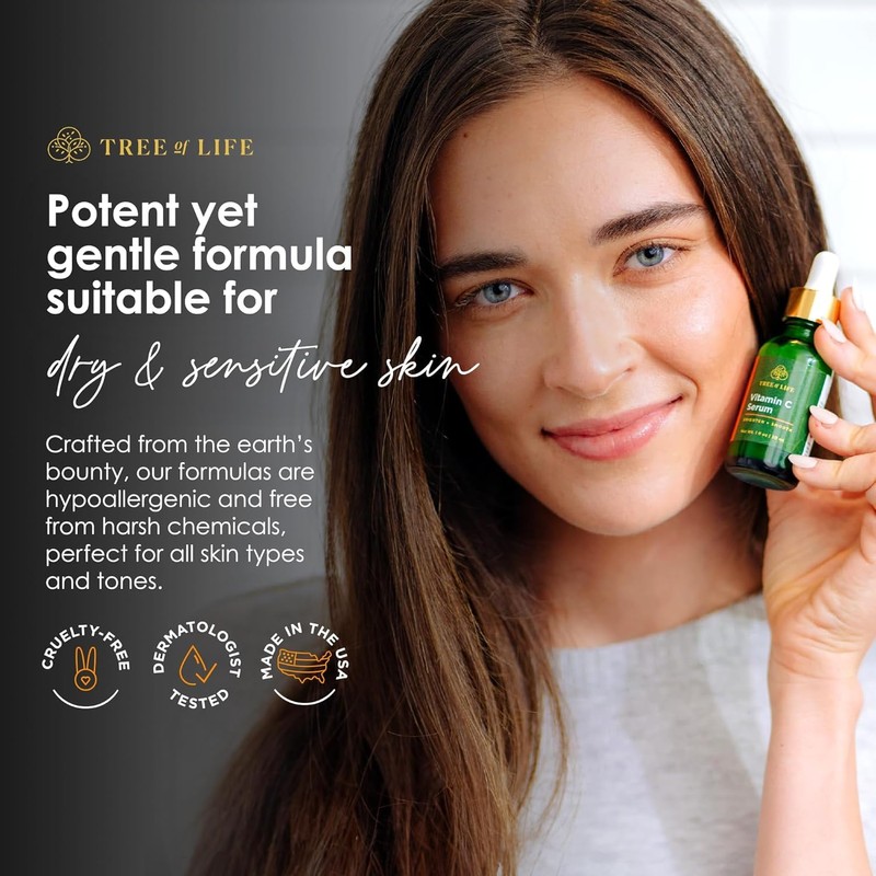 Tree of Life Beauty Vitamin C Skin Care Set, Skin