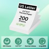 HPRT 200 Sheets Thermal Paper 8.5 x 11", US Letter,