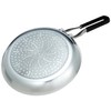 TKG (teikeizii) both pattern plank IH aluminum Teflon pan both