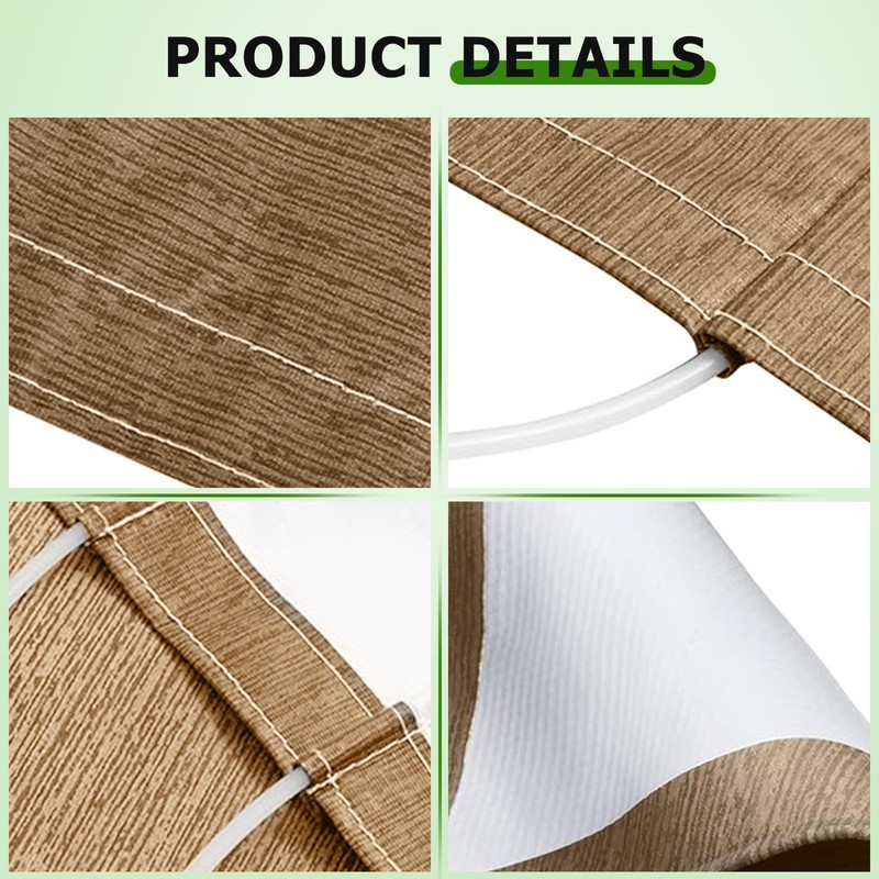 SCITOO RV Awning Fabric Replacement Heavy-Duty Weatherproof Vinyl Universal Camper