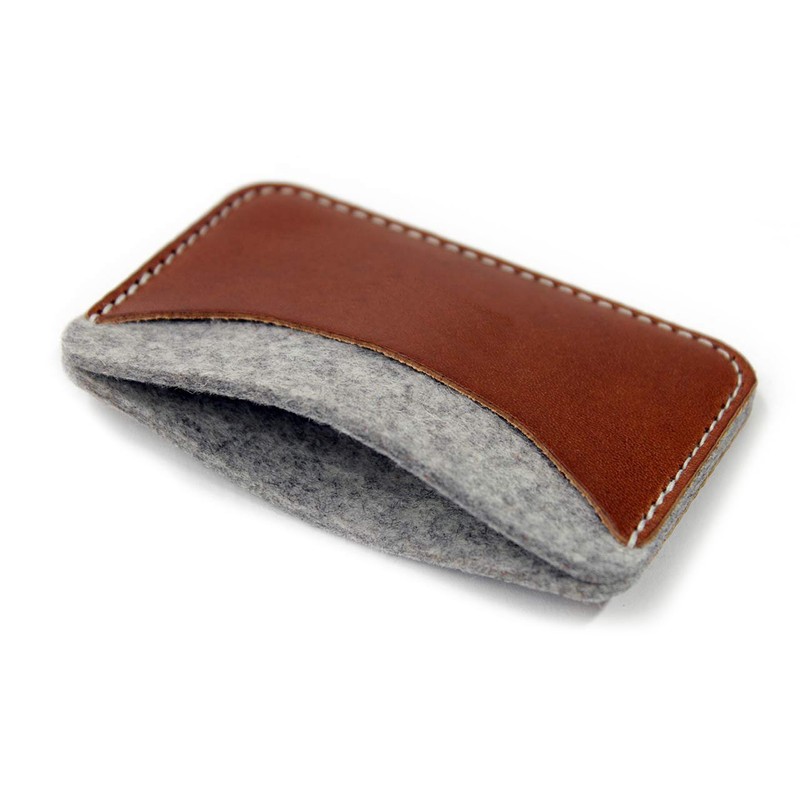 Pack & Smooch Card Holder Wallet-KESWICK- 100% Merino Wool Felt,
