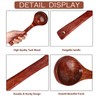 Soup Spoons Set of 3 Wooden Goods Spoons (Wood)