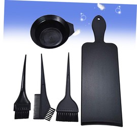 FRCOLOR 5pcs Hair Dyeing Tool Set Diy Hair Coloring Kit Mixing Bowl Coloring Board Brush Comb for Home Salon