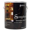 Sashco SYM-1-SA Satin Symphony Interior Clear Coat, 1 gal Can