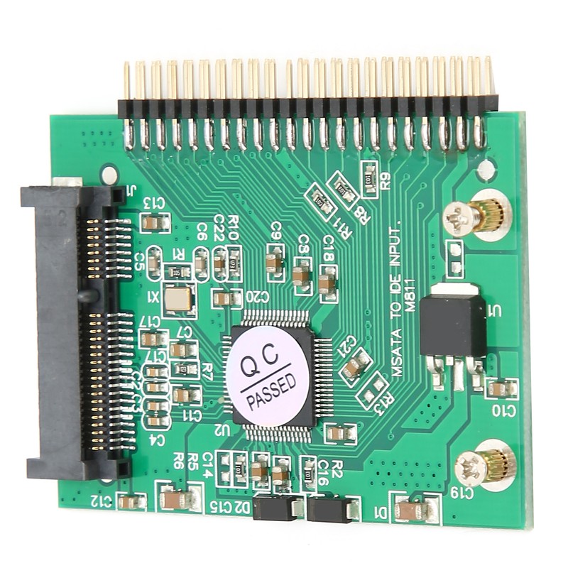 Adapter Card Mini PCIE MSATA SSD to 44 Pin IDE