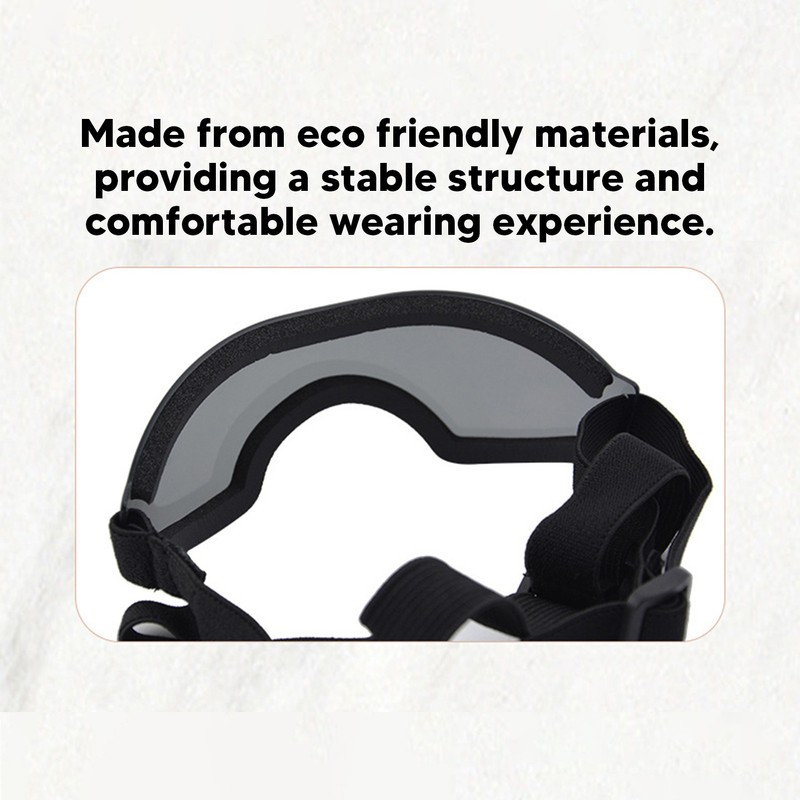 Dog Sunglasses Pet Goggles with Adjustable Strap UV Protection Eye