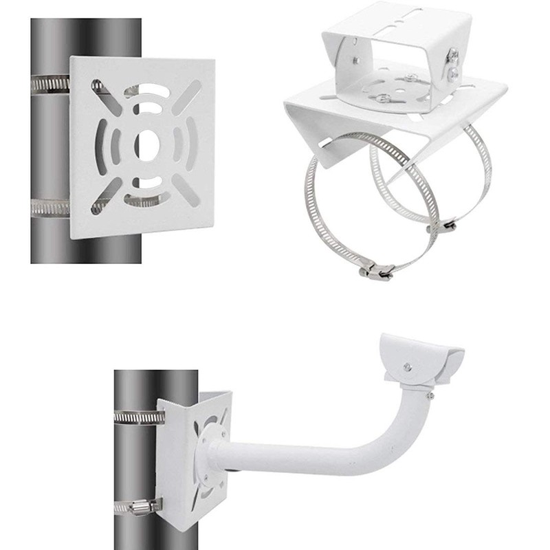 Security Camera, Pole, Mounting Hardware, Bracket, Stand, Housing, No Screws,