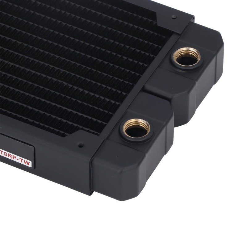 Water Cooling Radiator 14 Pipeline Red Copper Fin G1/4 Thread
