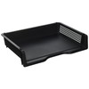 Nakabayashi A4DT-102BK Desk Tray A4 Horizontal Black Document Tray