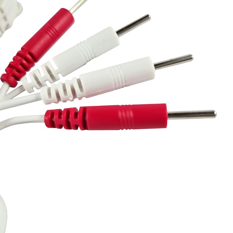 SensaMed - Cable Para Electrodos Parches Pads - 4 Salidas