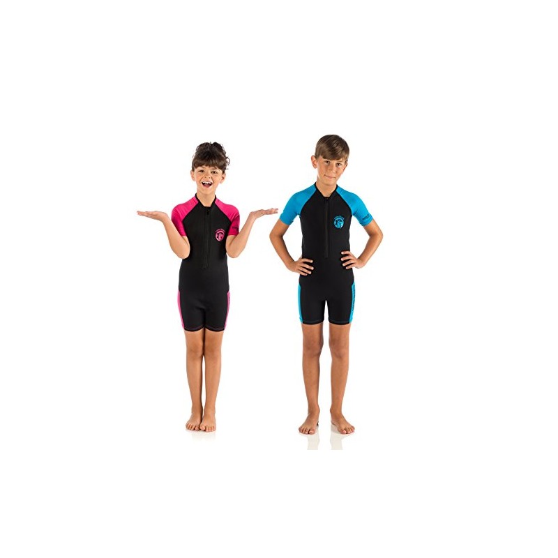 Cressi Little Shark 2 mm Wetsuit for Children Available Short