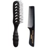 BABRO POMARD Hairbrush Men Skull Brush & Comb Skeleton Brush