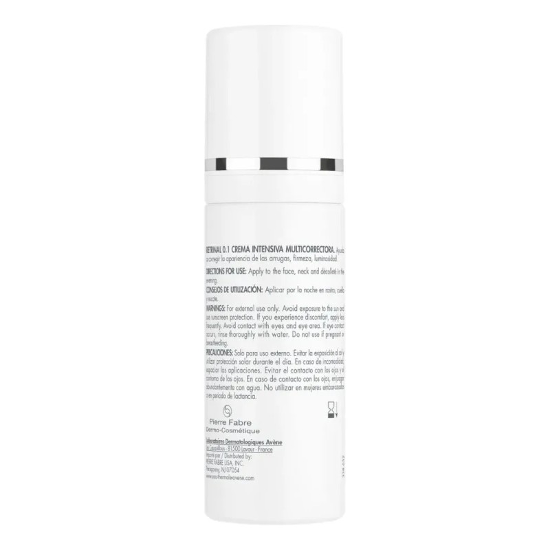 Crema de Noche Intensiva Avène Retrinal 30ml | Antiarrugas