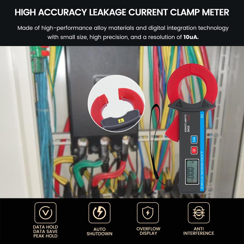 EITAI ETCR6540 High Accuracy Leakage Low Current Clamp Meter, 10uA