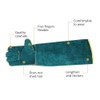 Anti Bite Safety Gloves Long Leather Protective Gloves Pets Grasping