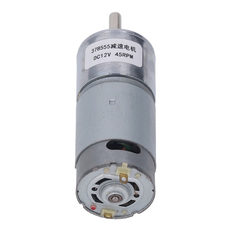 DC Geared Motor 45RPM Brass Coil Reversible Self Locking Wear