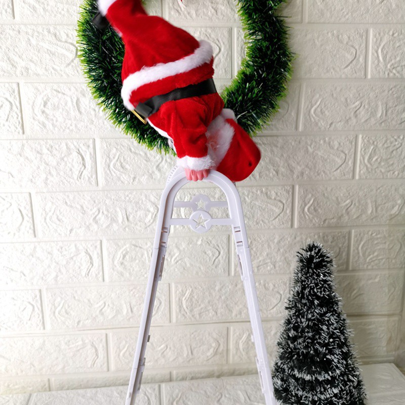 Christmas Decoration Supplies Electric Climbing Ladder Christmas Tree Ornament Toys
