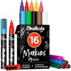 Chalkola 16 Chalk Pens for Blackboard, Washable, (16 Pens 3