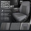 NLQR Front Driver & Passenger Bottom & Top Lean Back