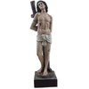 Religious proposals Statue of St. Sebastian. Height 30 cm. Hand