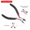 HARFINGTON Pliers 5" Mini Combination Pliers with Cutter & PVC