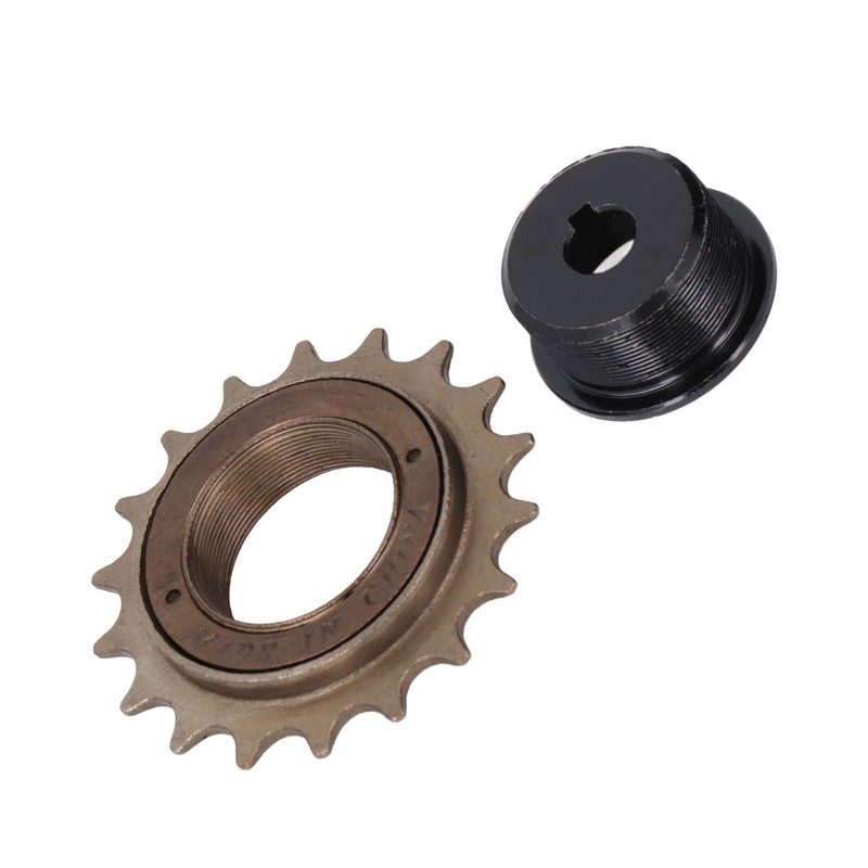 Left Drive Freewheel Adapter Carbon Steel 18T Freewheel for MY1016Z