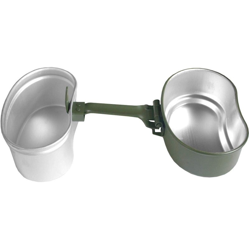 normani German Army Dinnerware Set Bundeswehr Cutlery + BW Aluminium