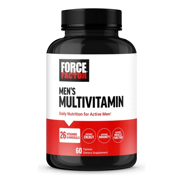 Force Factor Multivitaminas Para Hombres - 60 Tabletas