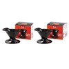 Melitta Ready Set Joe Single Cup Coffee Brewer, Black -