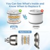 MakeFit Filtered Shower Head Brushed Nickel - High Pressure Shower