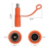 KSK DC7909 to DC8020 Adapter Connectors,DC7909 Female to DC8020 Male