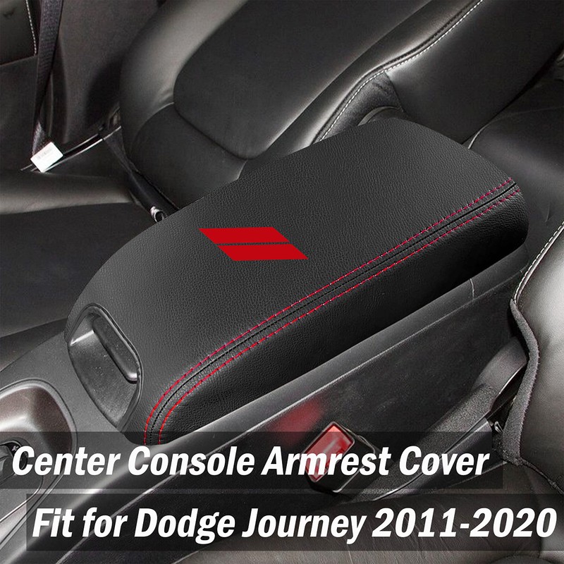 YOSRTER for Dodge Journey Accessories 2011-2020 Center Console Armrest Cover